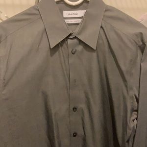 Calvin Klein non iron slim fit 16 34/35